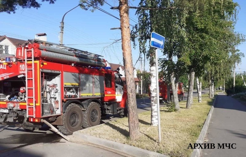 Пожар в г.о.г Мантурово локализован