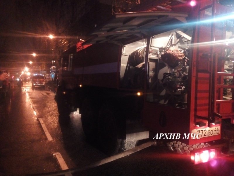 Пожар в  Мантуровском районе,  г.о.г. Мантурово локализован